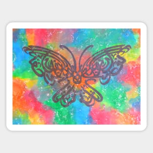 Nur ala Nur – Rainbow Butterfly effect Magnet